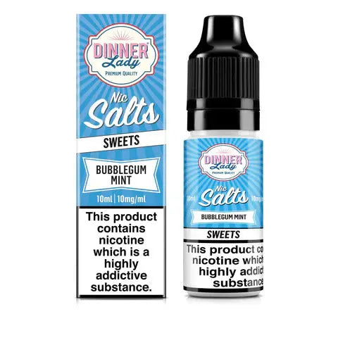 Bubblegum Mint Dinner Lady Nic Salts Dinner Lady