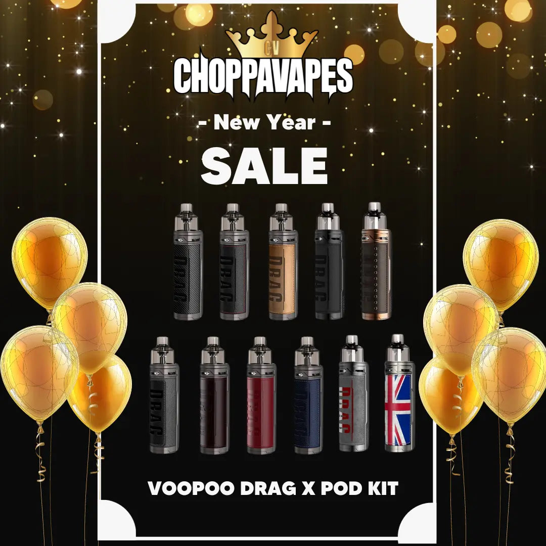 VOOPOO DRAG X-Pod Kit - External 18650 80W - UK VooPoo