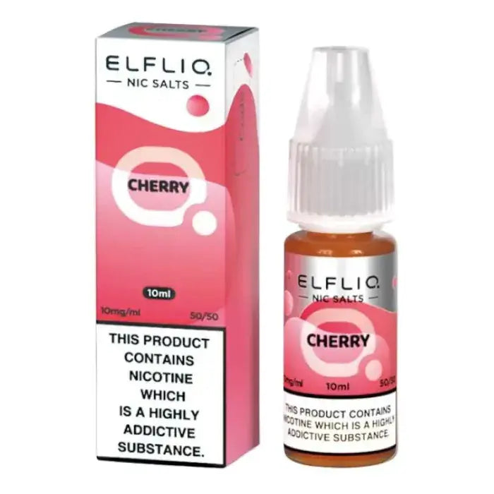 Cherry Elf Bar ELFLIQ - Nic Salts Elfliq