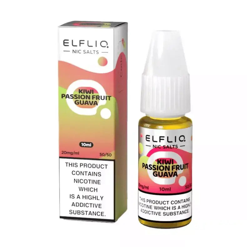 Kiwi Passionfruit Guava Elf Bar ELFLIQ - Nic Salts Elfliq