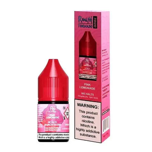 Pink Lemonade R and M Nic Salts - Fumot R&M
