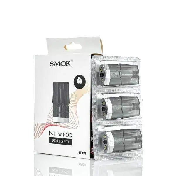 pod smok nfix replacement pods pack of 3 0 8ohm dc mtl 14517588492377