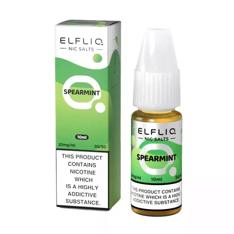 Spearmint Elf Bar ELFLIQ - Nic Salts Elfliq