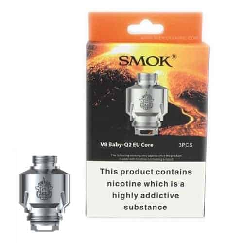 SMOK TFV8 BABY Q2 EU CORE COILS 3 PACK SMOK