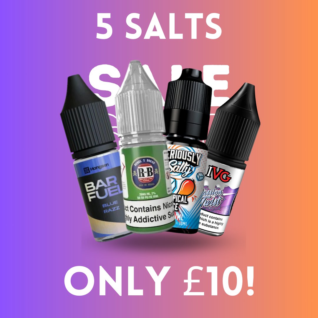 5 for £10