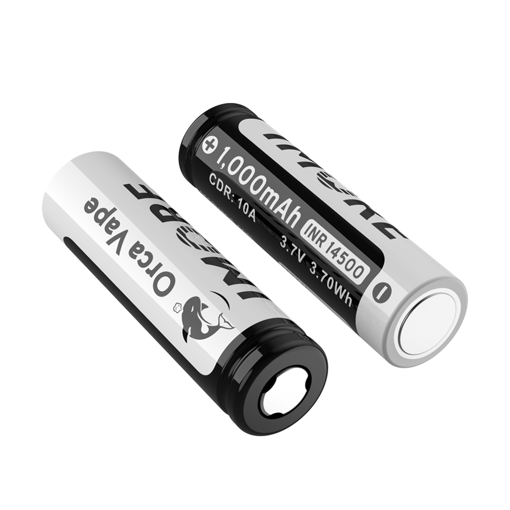 14500 1000mAh Battery Twin Pack By Orca Vape