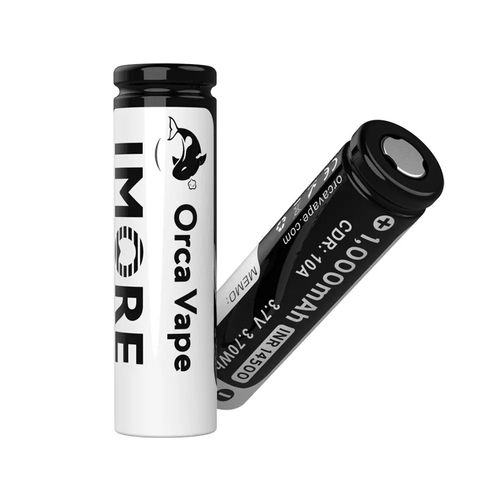 14500 1000mAh Battery Twin Pack By Orca Vape Orca Vape X Gerobak Choppa Vapes 14500 1000mAh Battery Twin Pack By Orca Vape Orca Vape X Gerobak Choppa Vapes