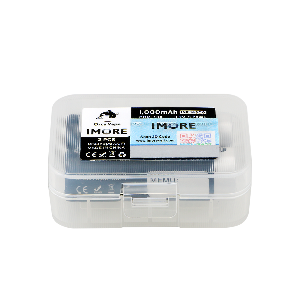 14500 1000mAh Battery Twin Pack By Orca Vape