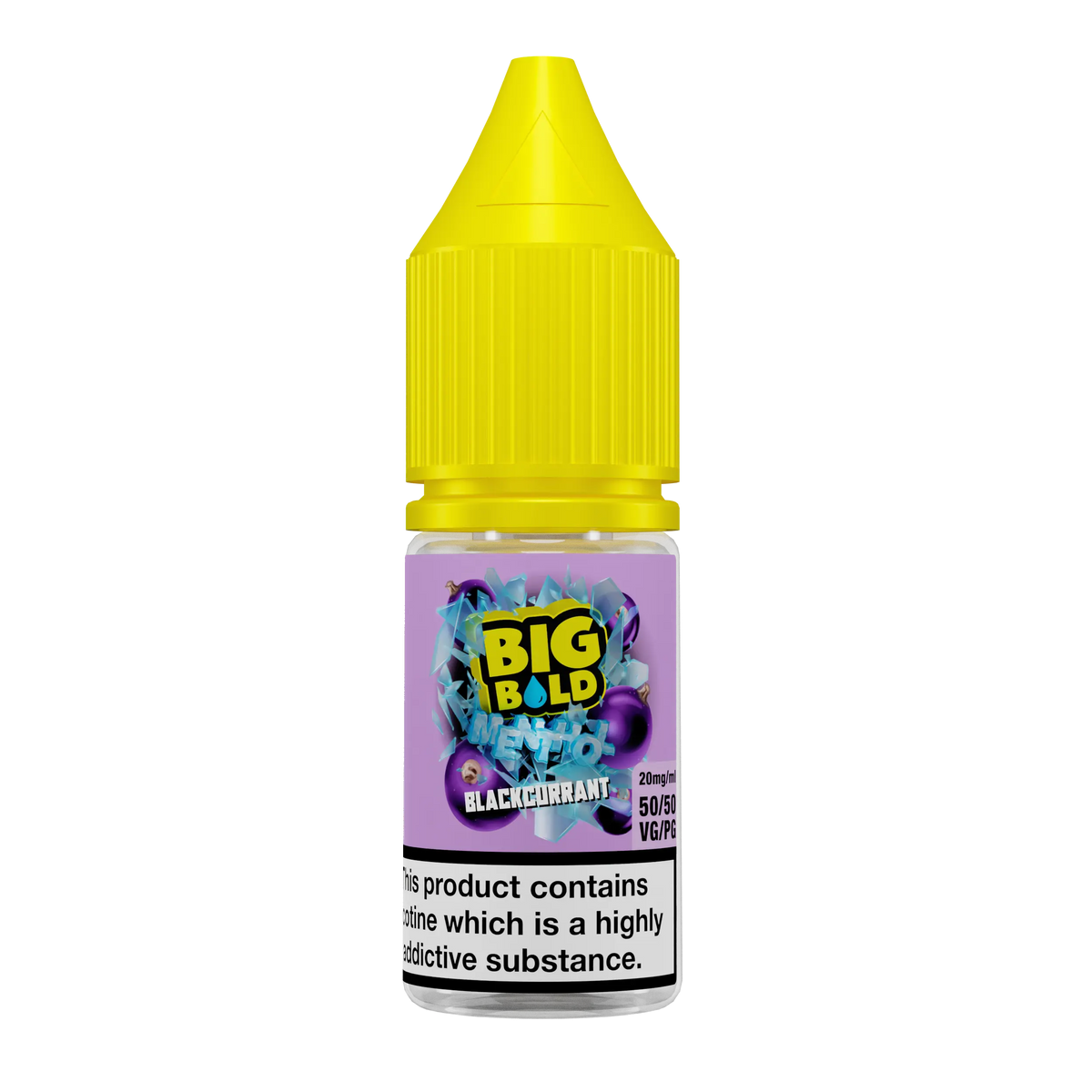 Blackcurrant Menthol Big Bold Nic Salts Big Bold