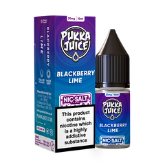 Blackberry Lime Pukka Juice Nic Salts  NEW FLAVOURS