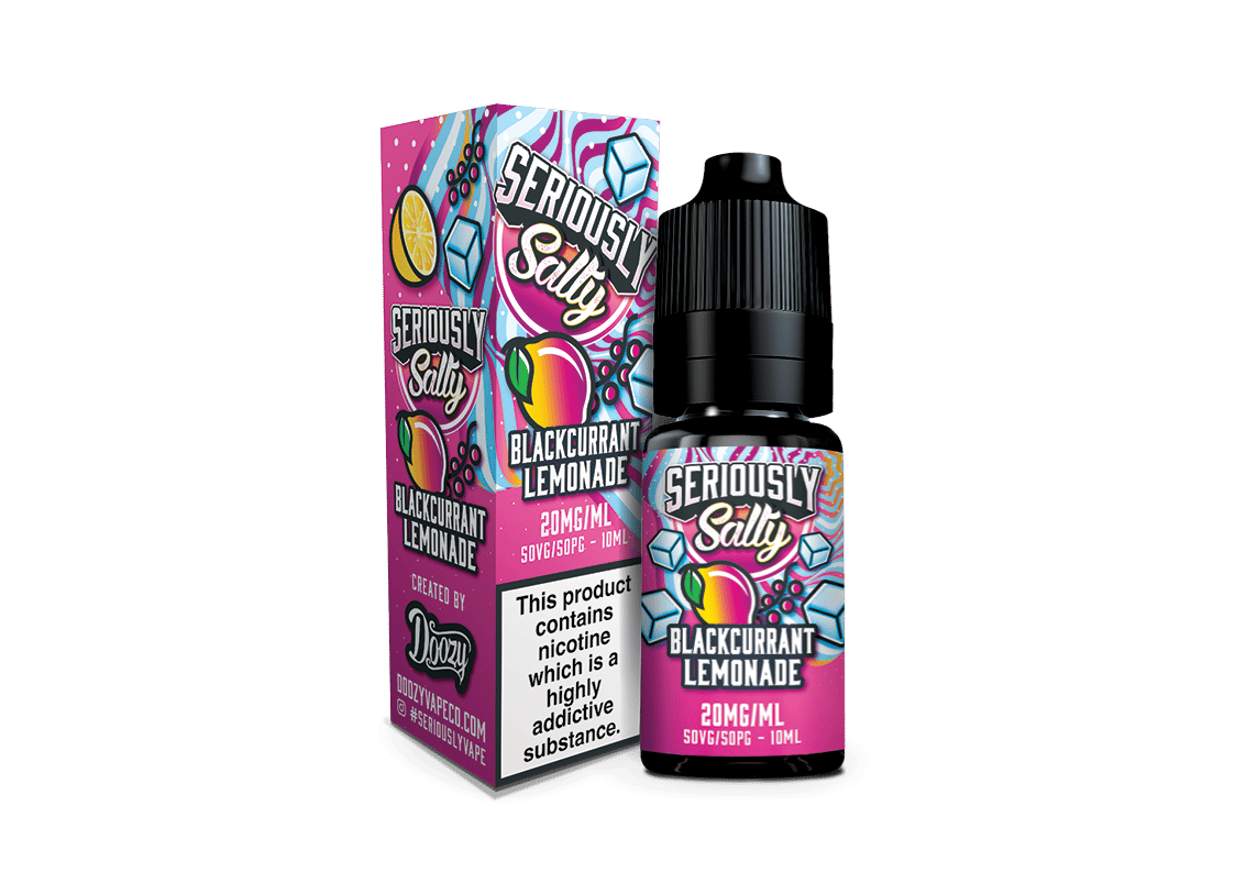 Blackcurrant Lemonade Doozy Seriously Salty Nic Salts