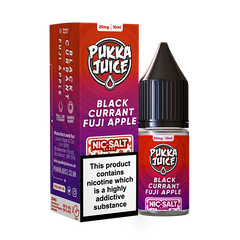 Blackcurrant Fuji Apple Pukka Juice Nic Salts  NEW FLAVOURS