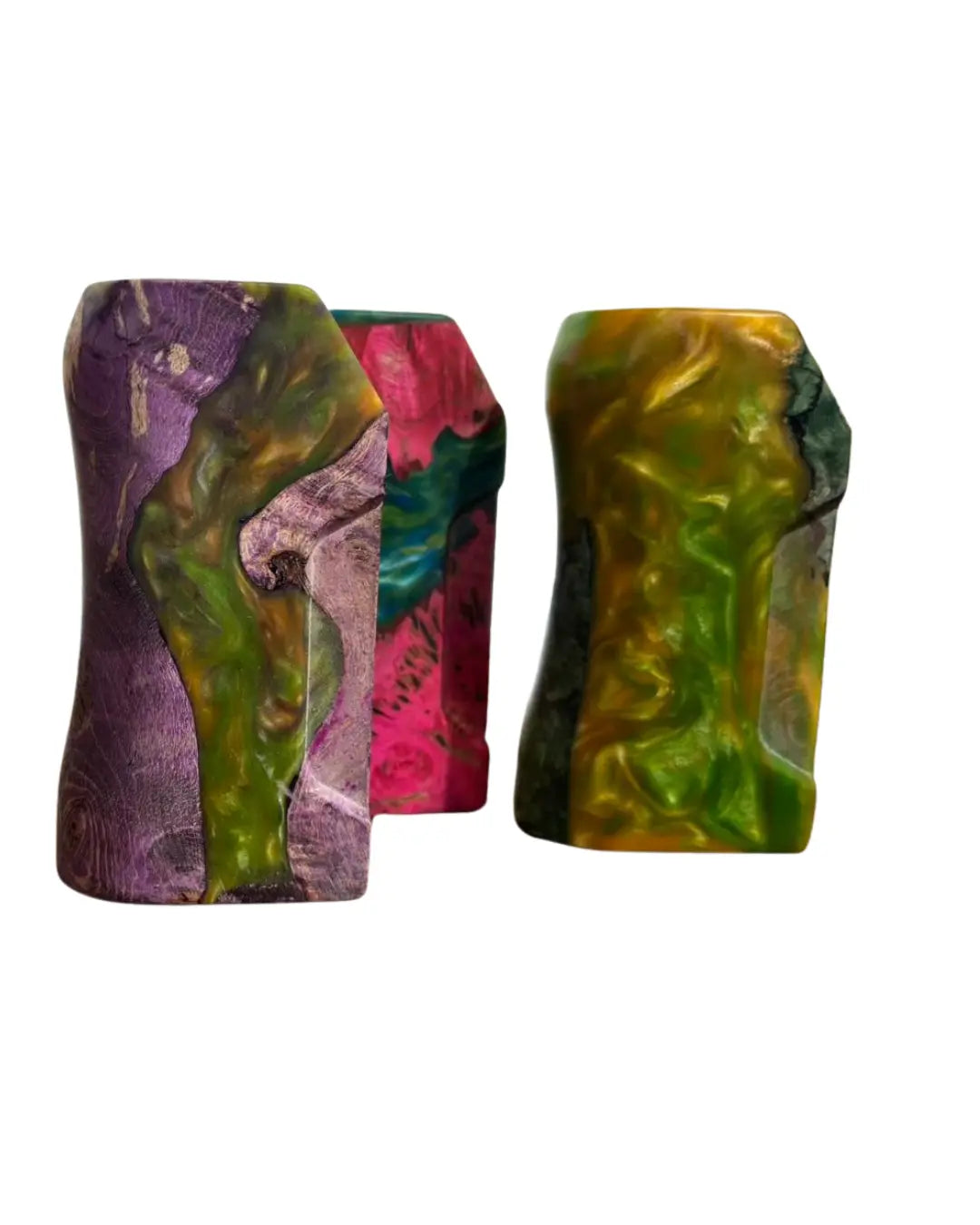 21700 Hybrid Resin & Wood Box Mod - Choppa Vapes
