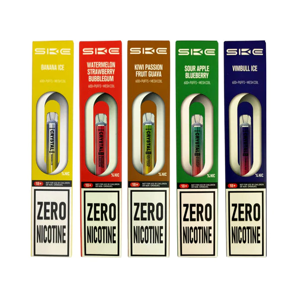 SKE CRYSTAL BAR DISPOSABLE VAPE - 0mg