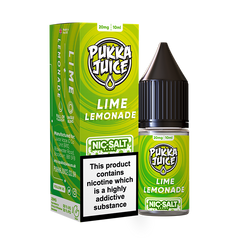 Lime Lemonade Pukka Juice Nic Salts  NEW FLAVOURS