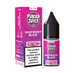 Raspberry Blaze Pukka Juice Nic Salts  NEW FLAVOURS