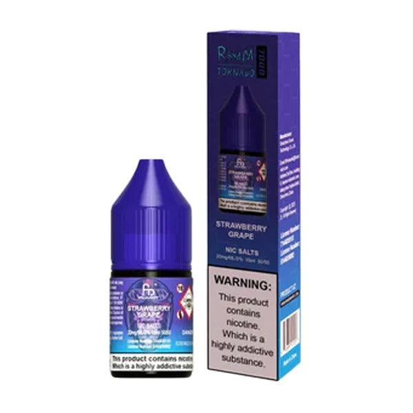 Strawberry Grape R and M Nic Salts - Fumot