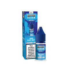Seriously Clear Sour Blue Dust Nic Salt Crystal Clear