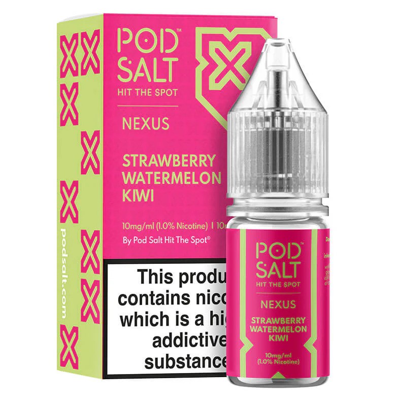 Strawberry Watermelon Kiwi Nexus Nic Salts- UK