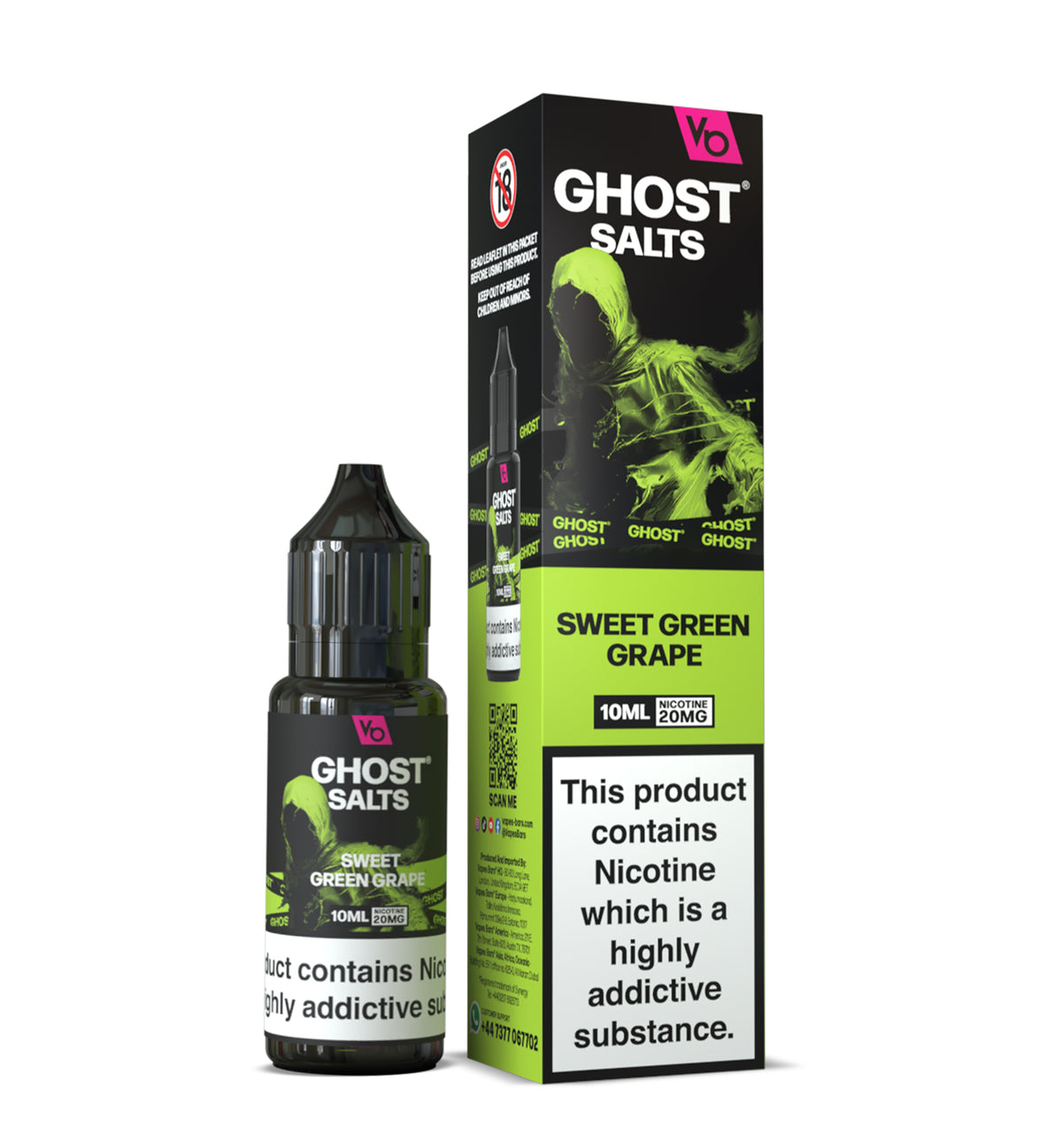 Sweet Green Grape Ghost Salts Nic Salts