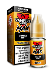 Orange Zest By Vampire Vape Max Nic Salt Vampire Vape