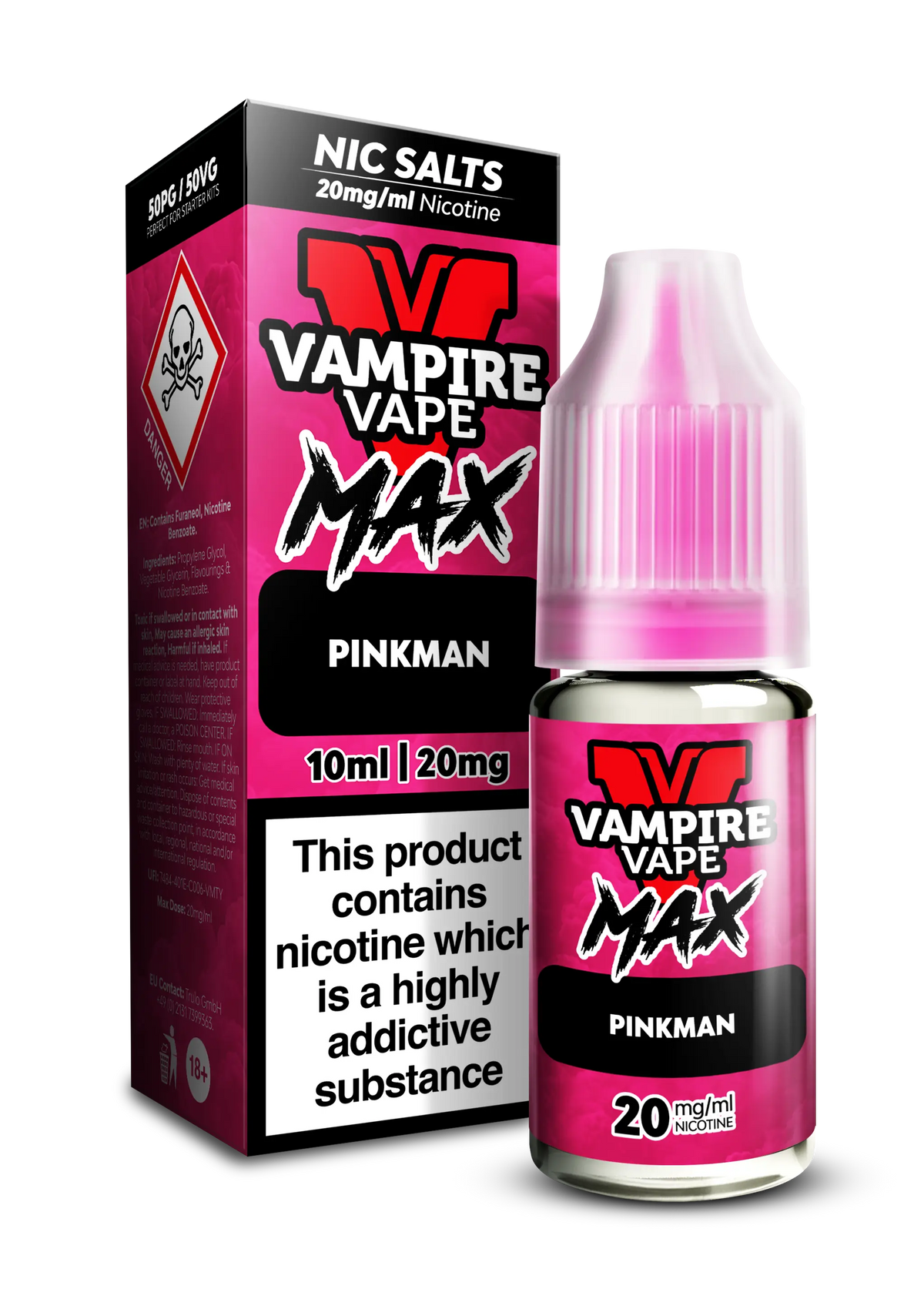 Pinkman By Vampire Vape Max Nic Salt Vampire Vape