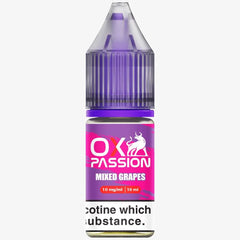 Mixed Grapes Ox Passion Nic Salts By OXVA OX PASSION