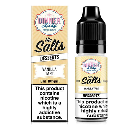 Vanilla Tart Dinner Lady Nic Salts