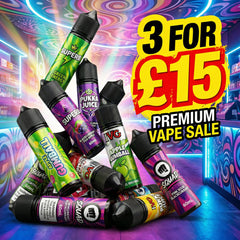 Premium Brand Shortfill Bundle – 3 x 60ml E-Liquid Clearance (Past Best Before) - Choppa Vapes