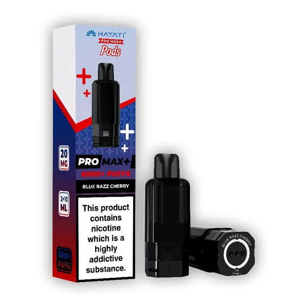 hayati pro max plus pods 10mg Hayati Pro Max Plus Prefilled Pods Hayati – Choppa Vapes