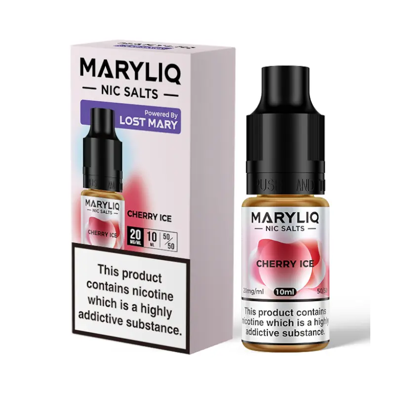 MaryLiq Nic Salts Flavour Cherry Ice