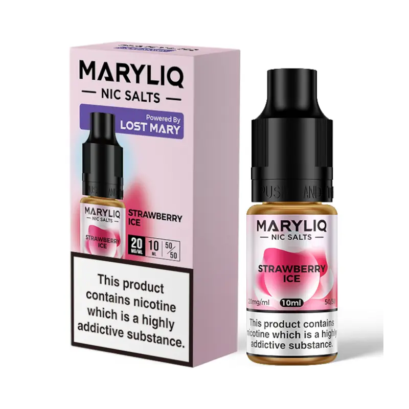 MaryLiq Nic Salts Flavour Strawberry Ice