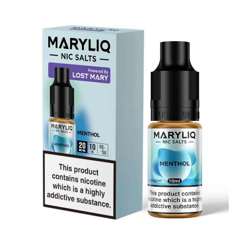 MaryLiq Nic Salts Flavour Menthol