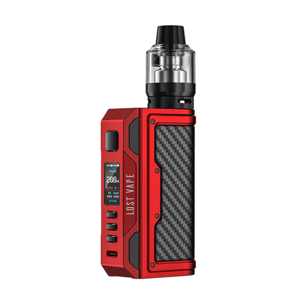 thelema quest matte red carbon