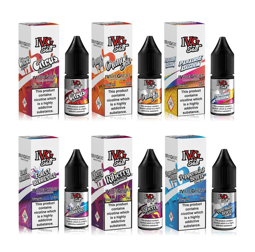 IVG Nic Salts – 10 for £10 IVG